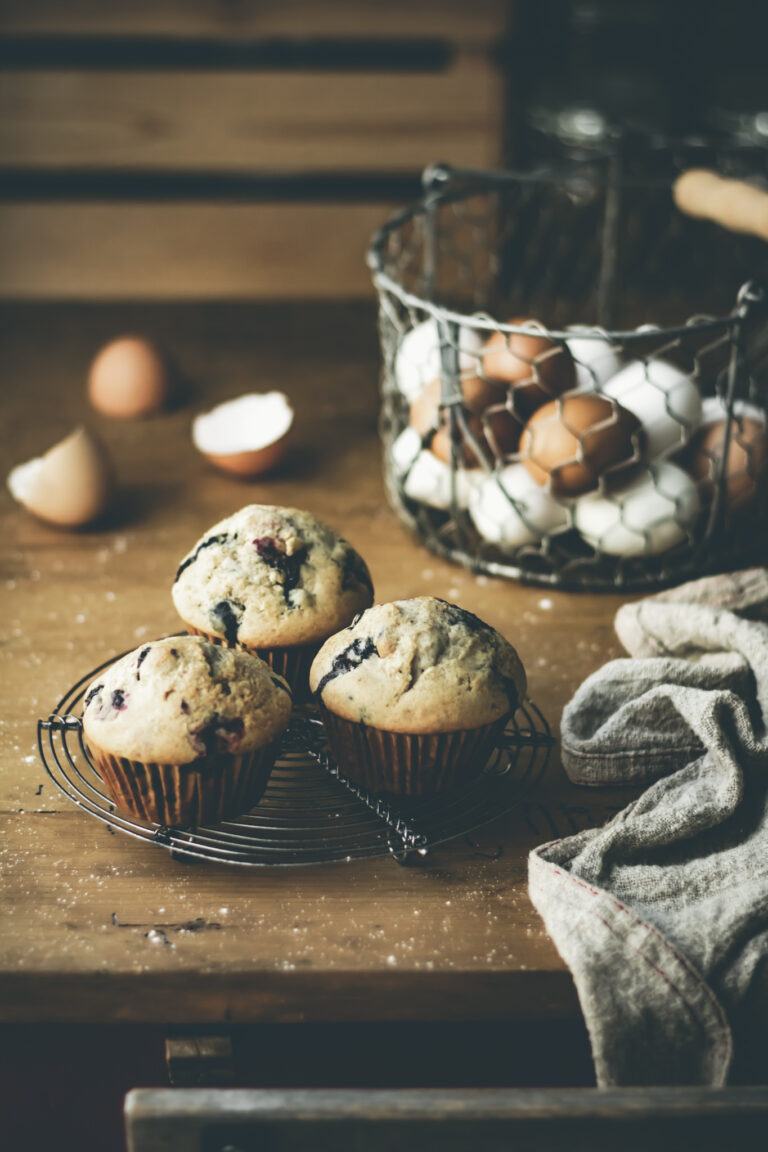The Best Ever Blueberry Muffins