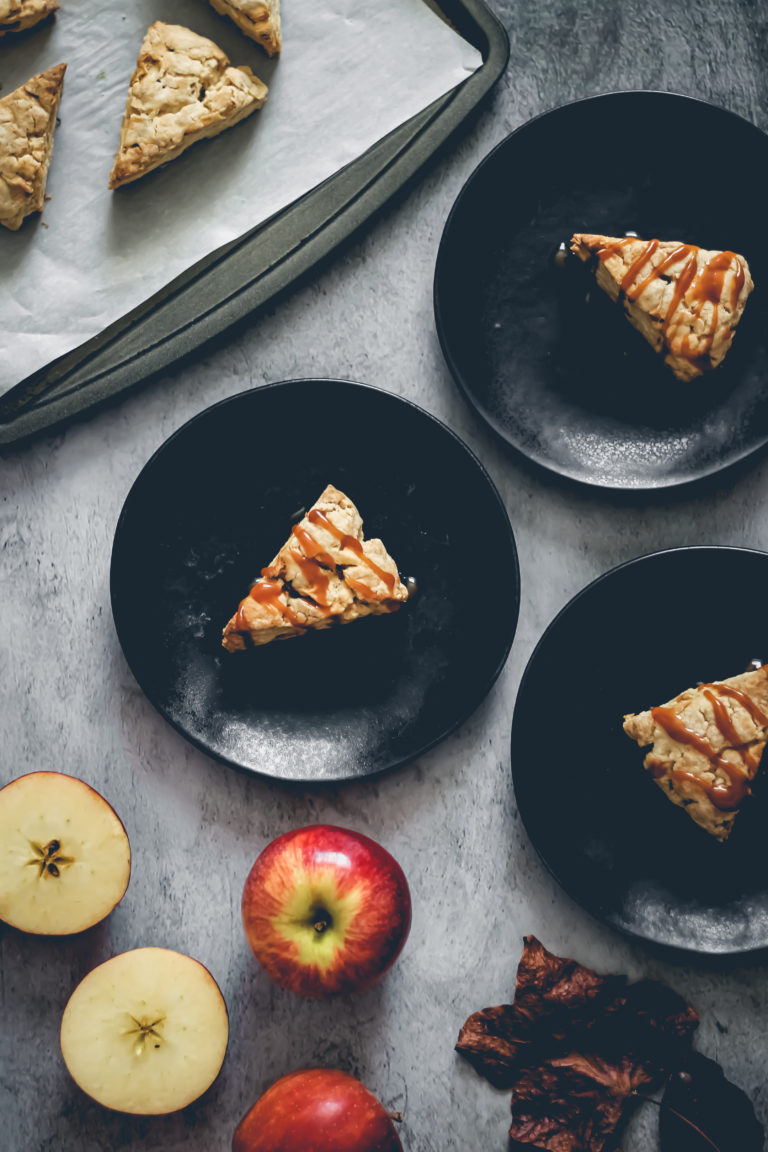 Caramel Apple Scones
