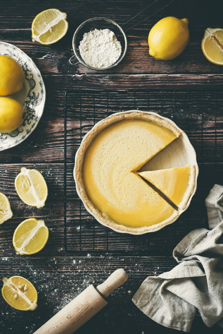 Lemon Coconut Tart