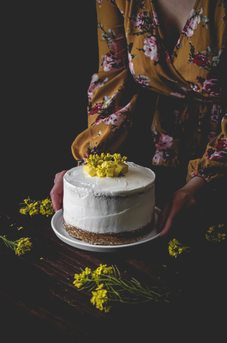Mango Earl Grey Tea Cake
