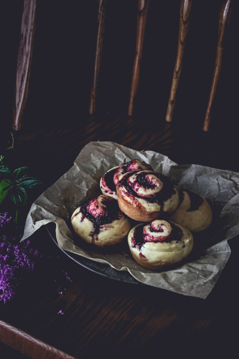Blueberry Sweet Rolls