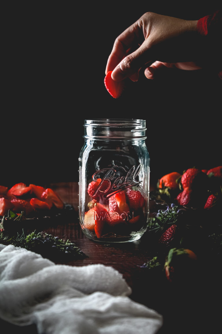 Macerated Strawberries
