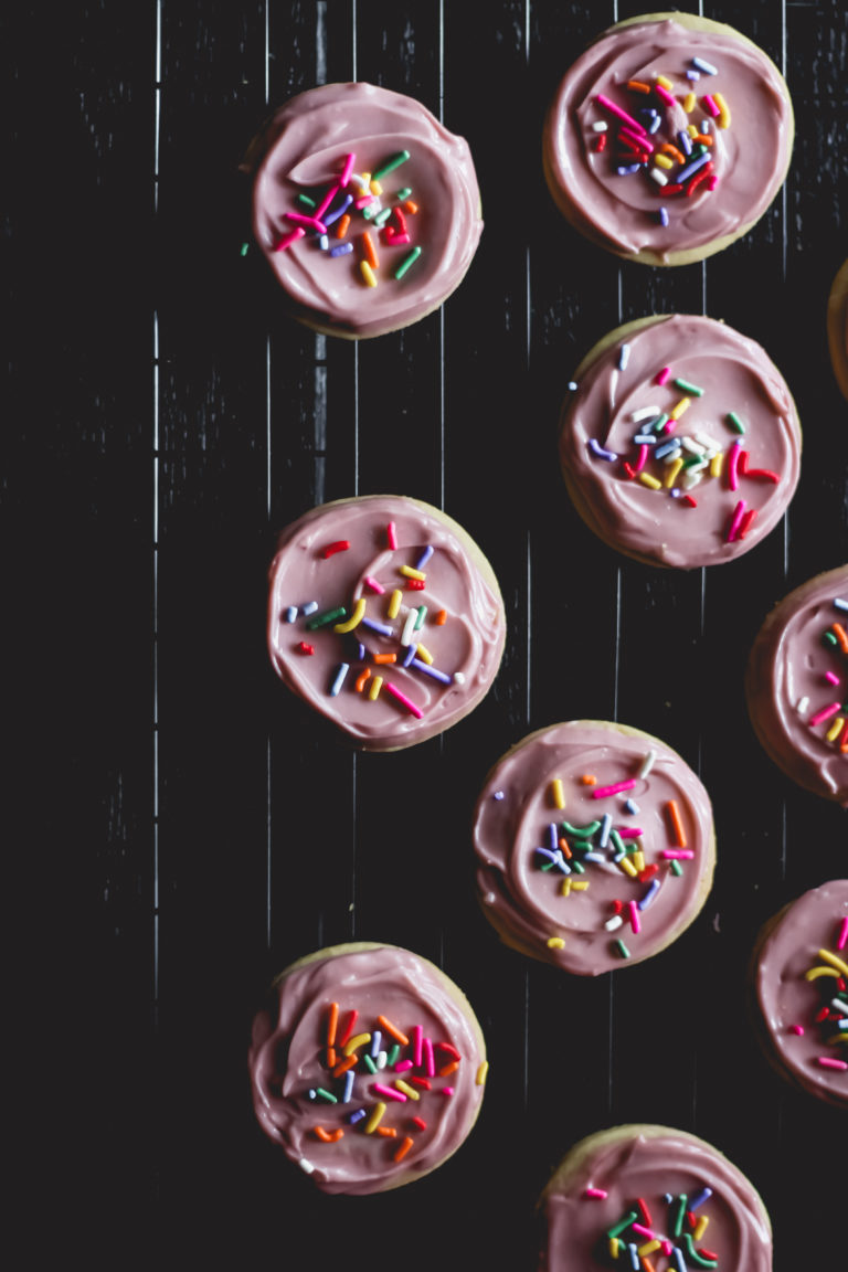 Frosted Sugar Cookies
