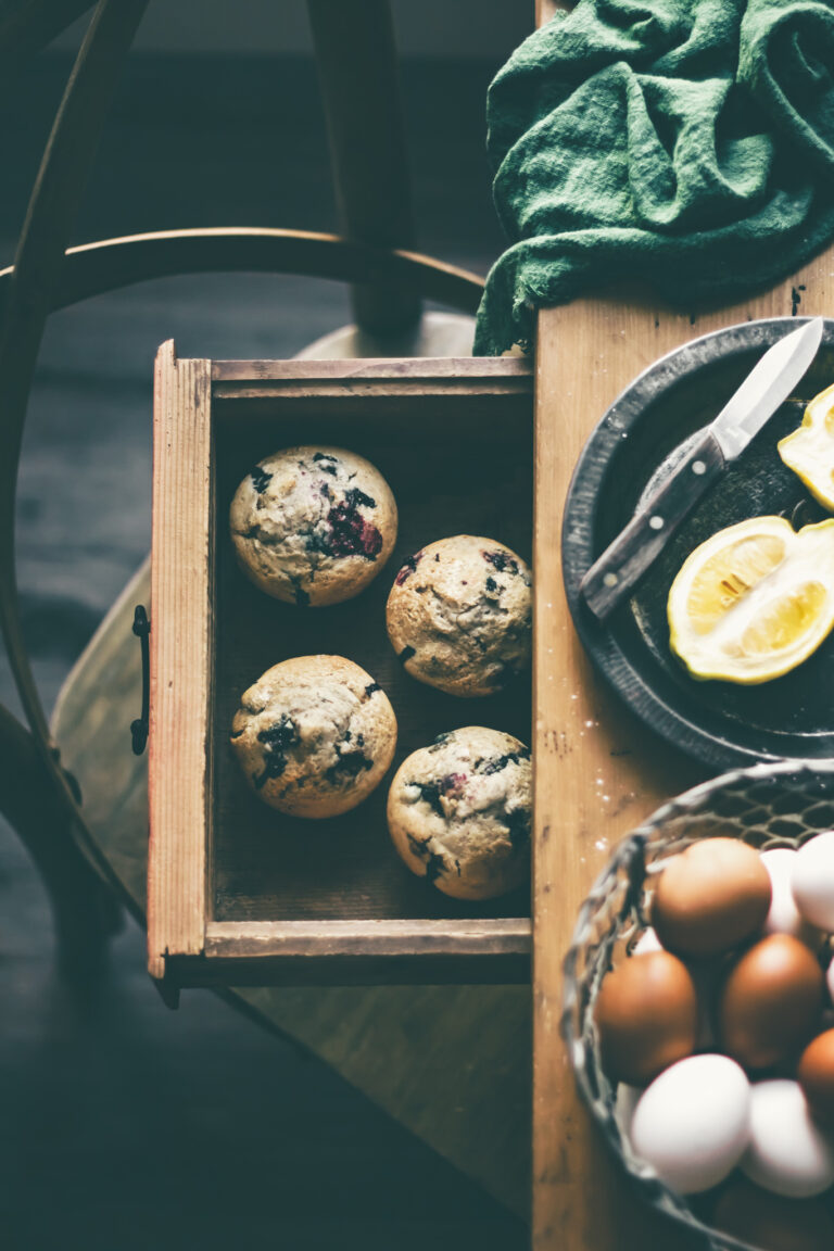 Lemon Blueberry Muffins