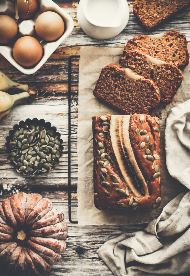 Pumpkin Banana Bread